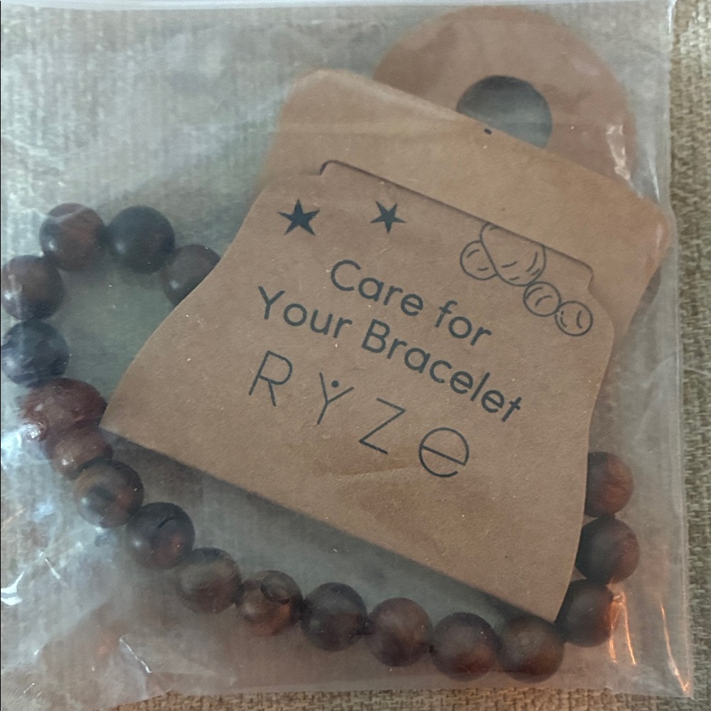 Brown Beaded Bracelet